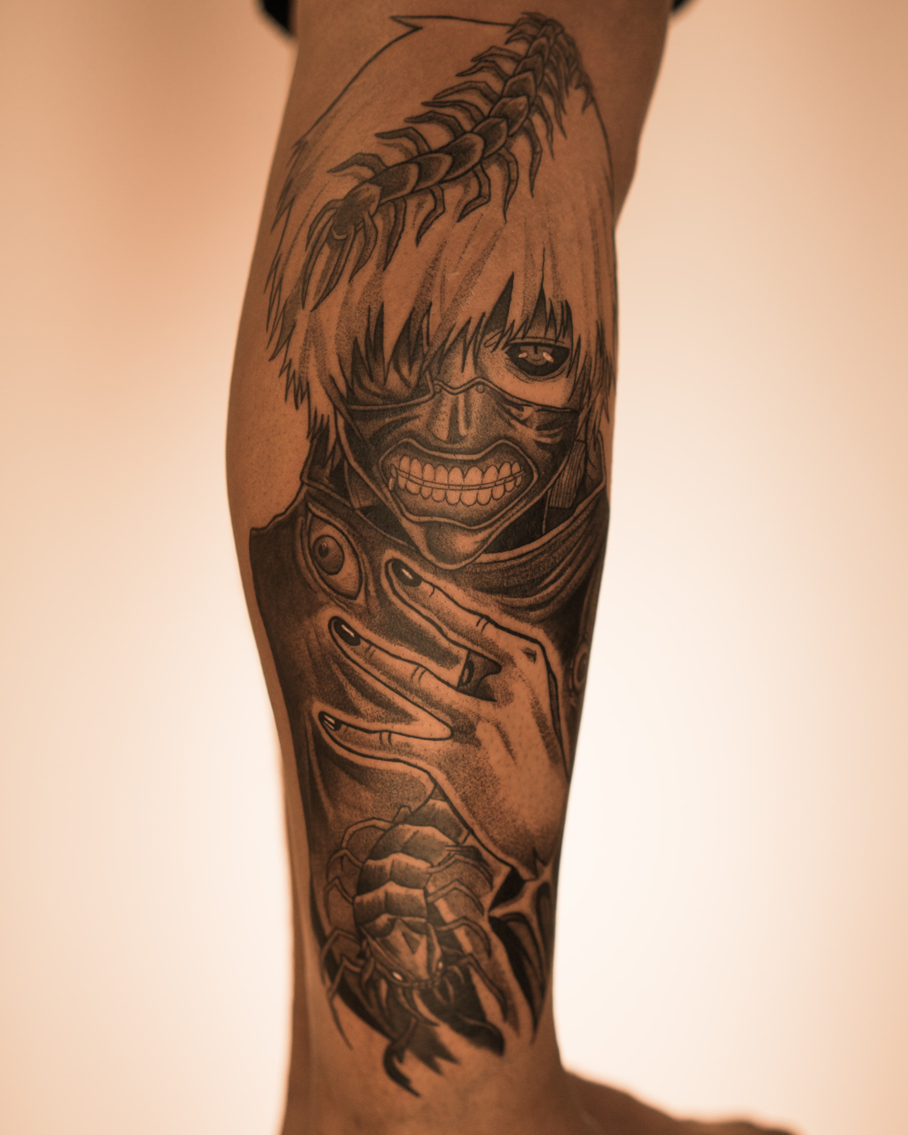 Tatuagem Blackwork, Fineline por Dodô em Goiânia