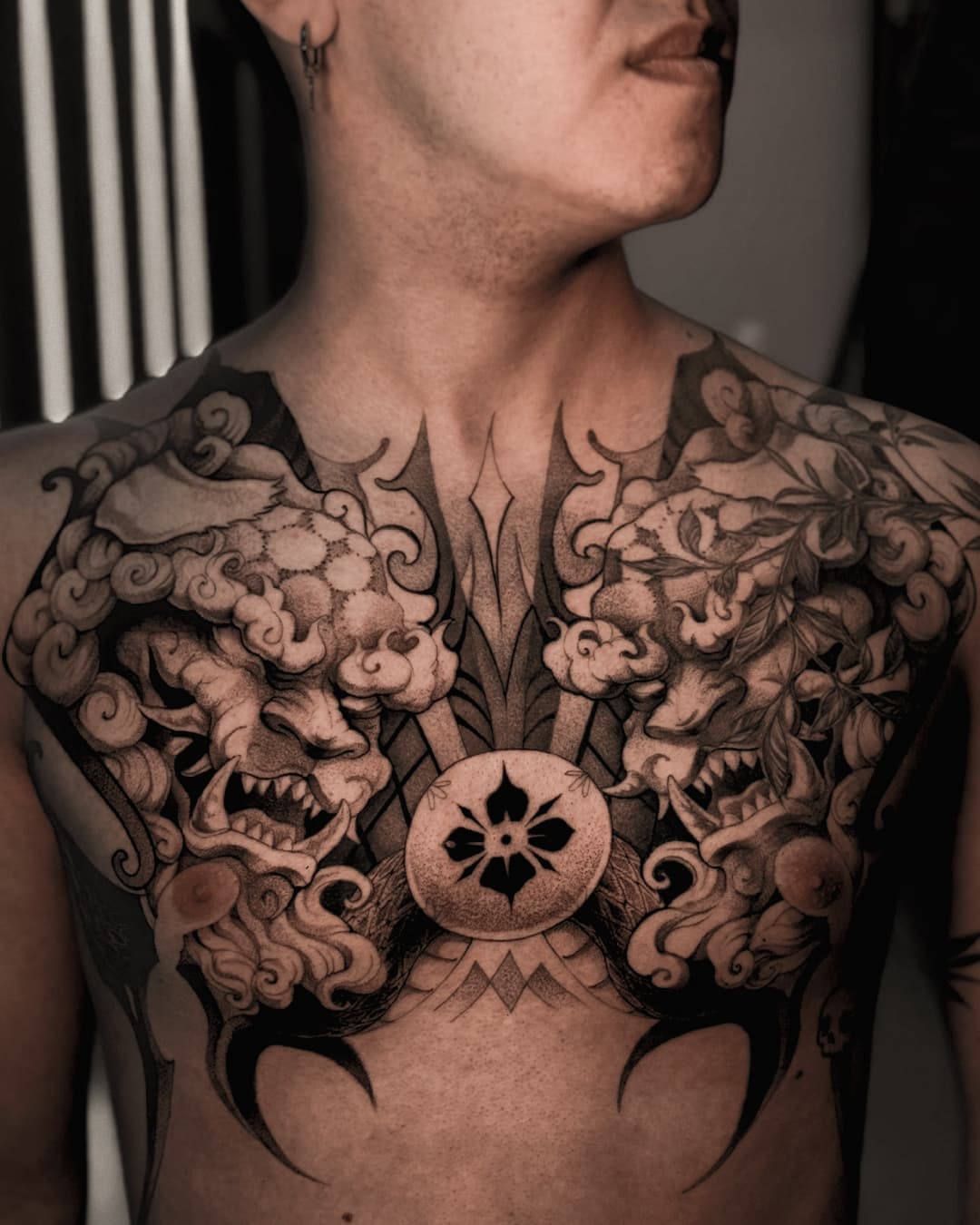 Tatuagem Blackwork, Ilustrativo por Fikkity em Goiânia