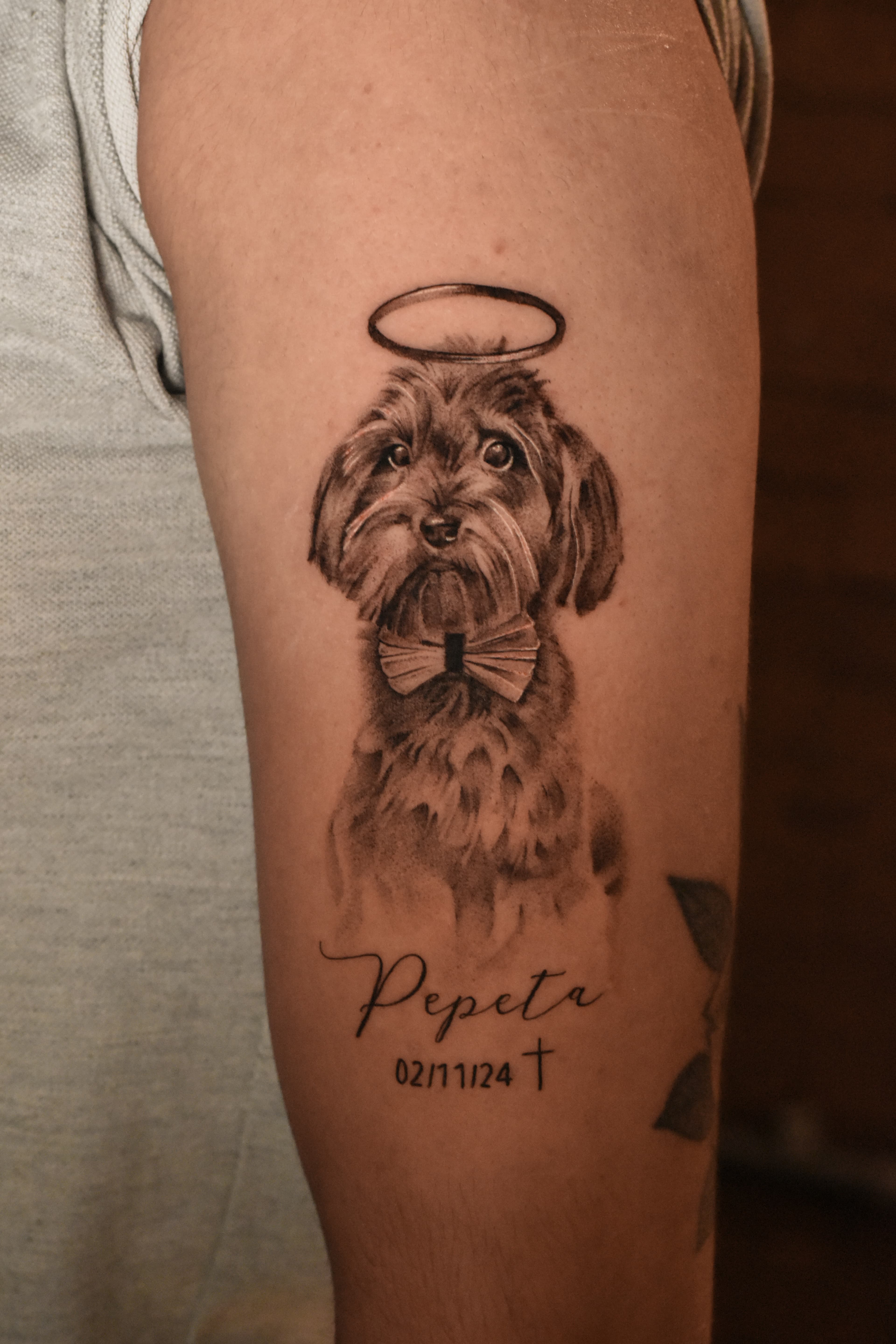 Tatuagem realismo por Gustavo Neves no estúdio SORA Ink Goiânia